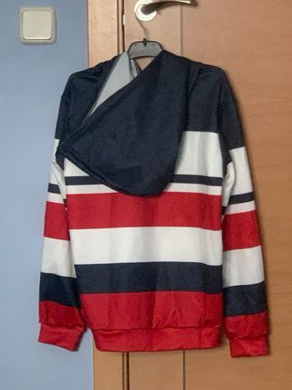Sudadera infantil con rayas