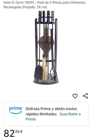 Juego Herramientas Chimenea Imex El Zorro 10055