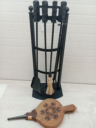 Juego Herramientas Chimenea Imex El Zorro 10055