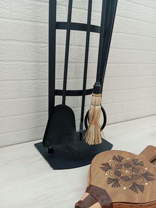 Juego Herramientas Chimenea Imex El Zorro 10055