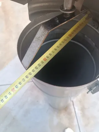 Tubo 250mm con capucha giratoria