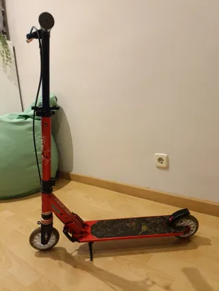 Patinete MID 5 Decathlon Rojo