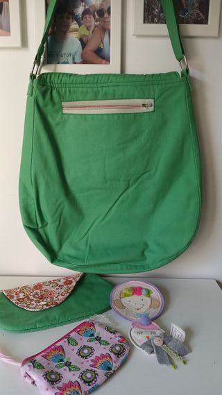 Mochila Binabanbina + neceseres y broches