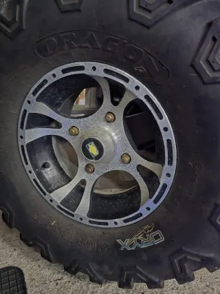 Llantas 12" Quad Atv Can-Am 4x136