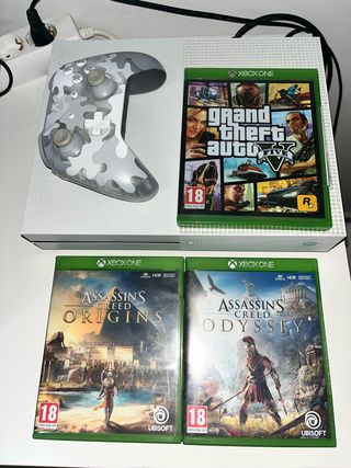 Xbox One S Blanca