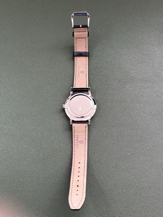 Reloj Festina Extra Plateado Correa Negra