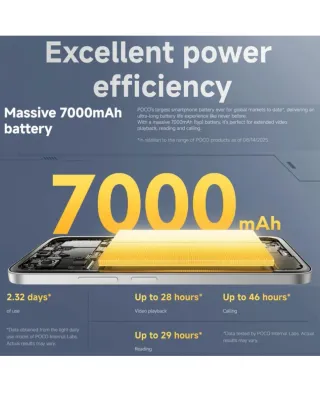 Poco M7 256GB 8GB RAM NFC 7000mAh