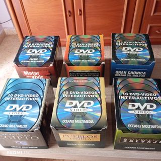 6 Colecciones DVD OCÉANO Multimedia