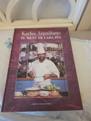 Libro Karlos Arguiñano El menu de cada dia