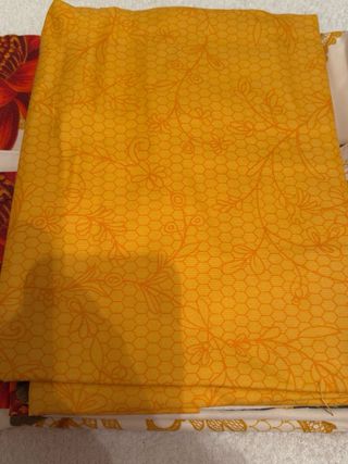 Juego de sábanas floral 100%algodón,6 piezas,nuev