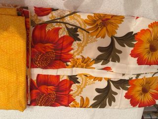 Juego de sábanas floral 100%algodón,6 piezas,nuev