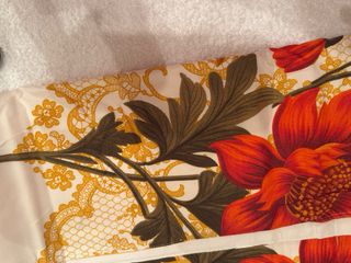 Juego de sábanas floral 100%algodón,6 piezas,nuev