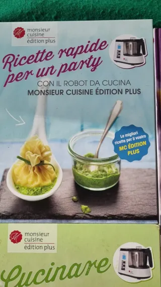 Libri cucina monsieur cuisine