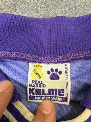 Camiseta Kelme Real Madrid 10 Morada