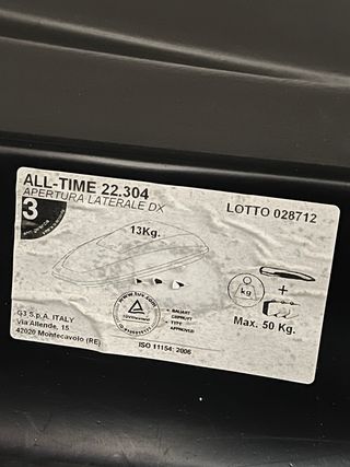 Cofre de coche ALL-TIME 22.304