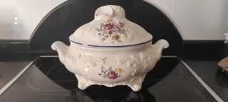 Sopera de porcelana fina italiana