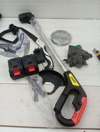 Desbrozadora Eléctrica + 2 Baterías cortacésped