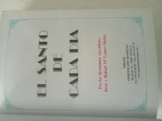 Religión. El Santo de cada día