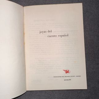 Libro Joyas del cuento español