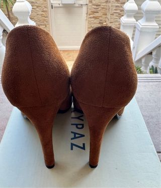 Zapatos BUONOTTI marrones con flecos