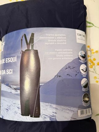 Pantalones de esquí Crivit T.10-12