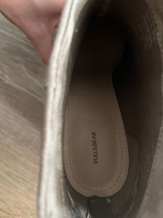 Botines Pull&Bear Marrones con tacon