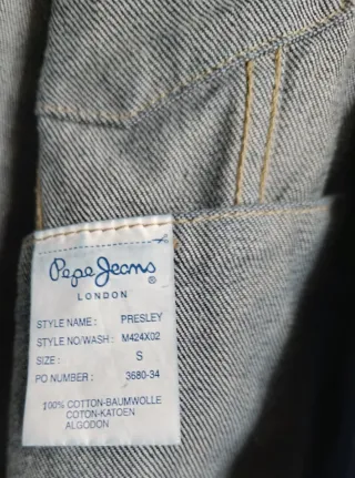 Cazadora vaquera Pepe Jeans mujer Talla S