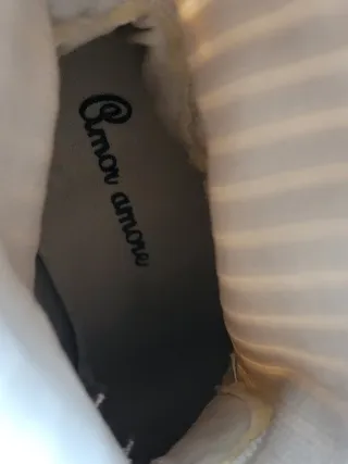 Botas de mujer beige N°36