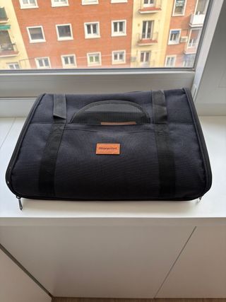 Transportín Perro/Gato Negro y Gris