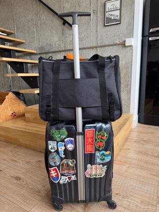 Transportín Perro/Gato Negro y Gris