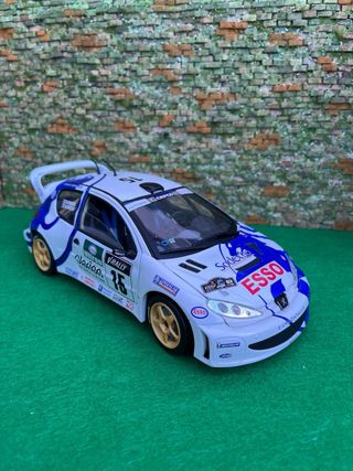 Peugeot 206 WRC – Escala 1:18 – Solido