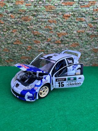 Peugeot 206 WRC – Escala 1:18 – Solido