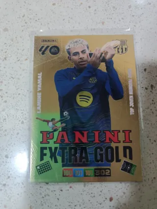Cromo Panini Extra Gold Lamine Yamal