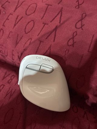 Ratón Delux blanco con cable nuevo