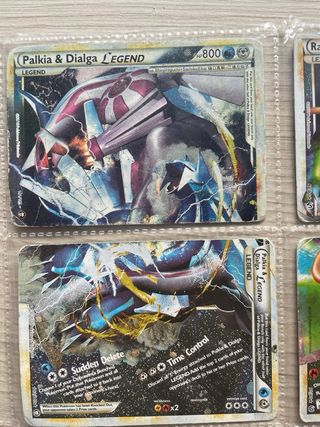 Pack Cartas Pokémon Legendarias