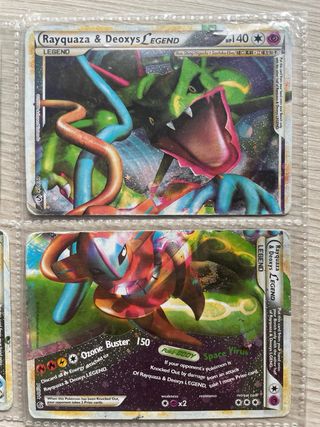 Pack Cartas Pokémon Legendarias