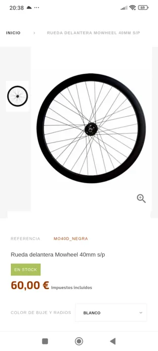 Ruedas llantas Mowheel Fixie  SOLO HOY!!