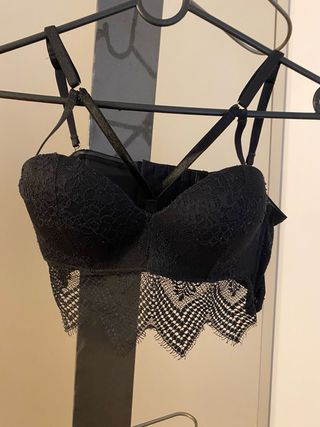 Reggiseno Intimissimi Pizzo Nero