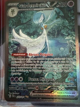 Carta Pokémon Gardevoir EX Paldea