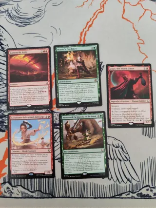 Lote 70 cartas Magic The Gathering Avatar