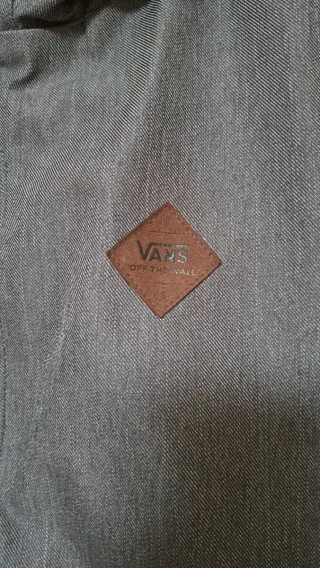 Chaqueta Vans Gris y Azul