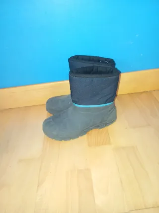 Botas de agua niño/a negras y azules