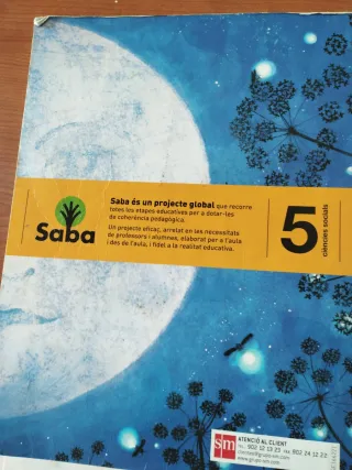 Ciències socials. 5 Primària. Saba