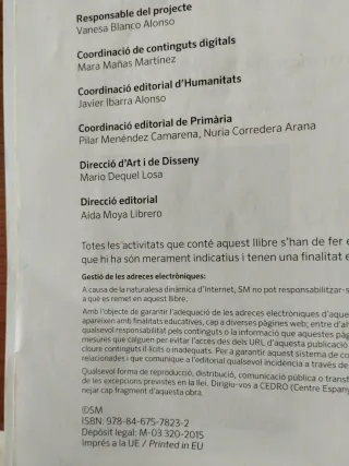 Ciències socials. 5 Primària. Saba