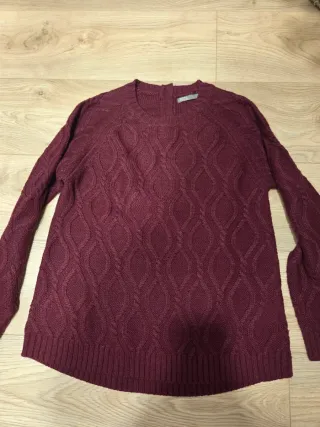 Jersey granate tejido