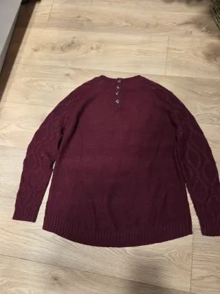 Jersey granate tejido