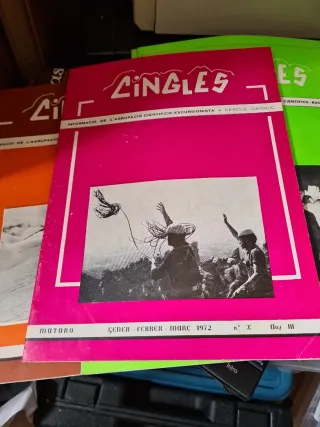 Revista antigua cingles de asociacion de mataro