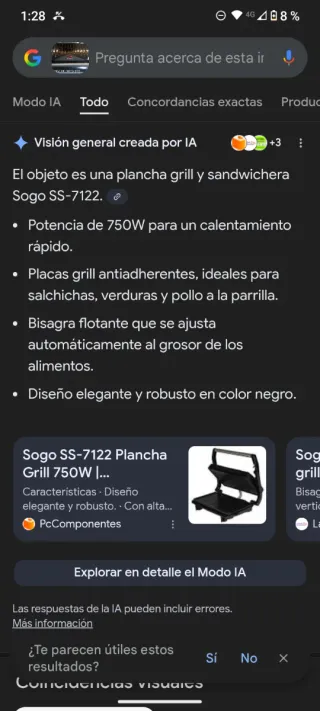 Sandwichera SOGO poco uso