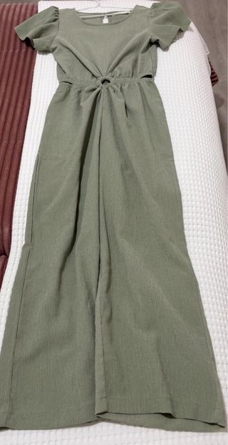 Mono verde niña talla M Chaqueta niña de pelitos