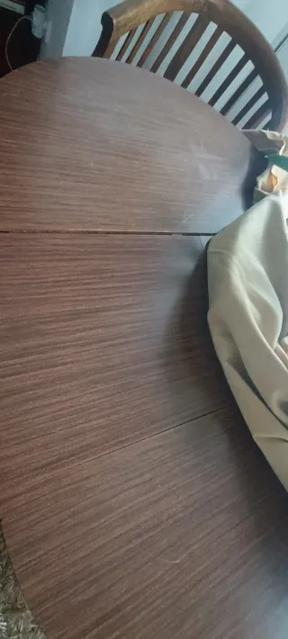 Mesa comedor extensible  madera